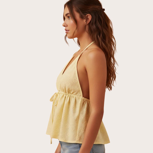 Blusa Halter Espalda Descubierta Julieta Valentina