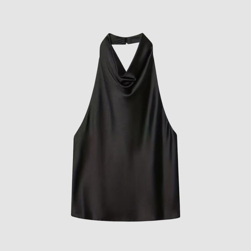 Blusa Halter Sin Mangas Julieta Valentina