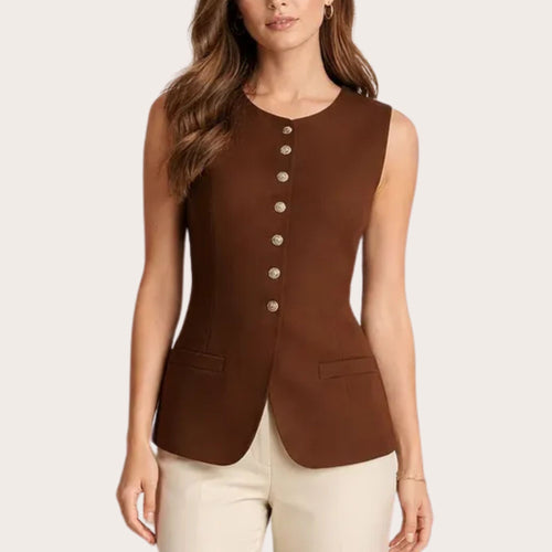 Blusa Con Botones al Frente Julieta Valentina